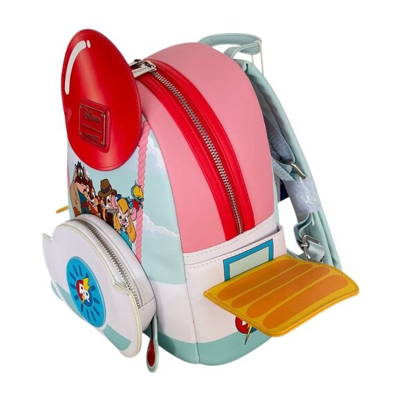 Disney100 Loungefly Rescue Rangers Chip n’ Dale Gadget Mini Backpack main image 11